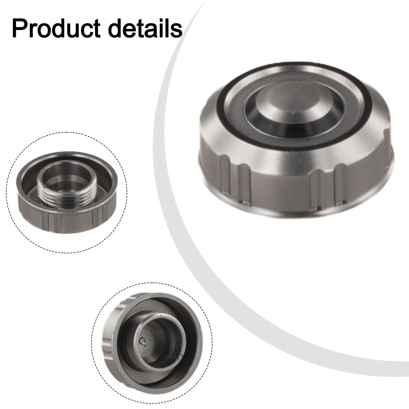 Reel Cover - Aluminum Alloy Reel Handle Metal Dust