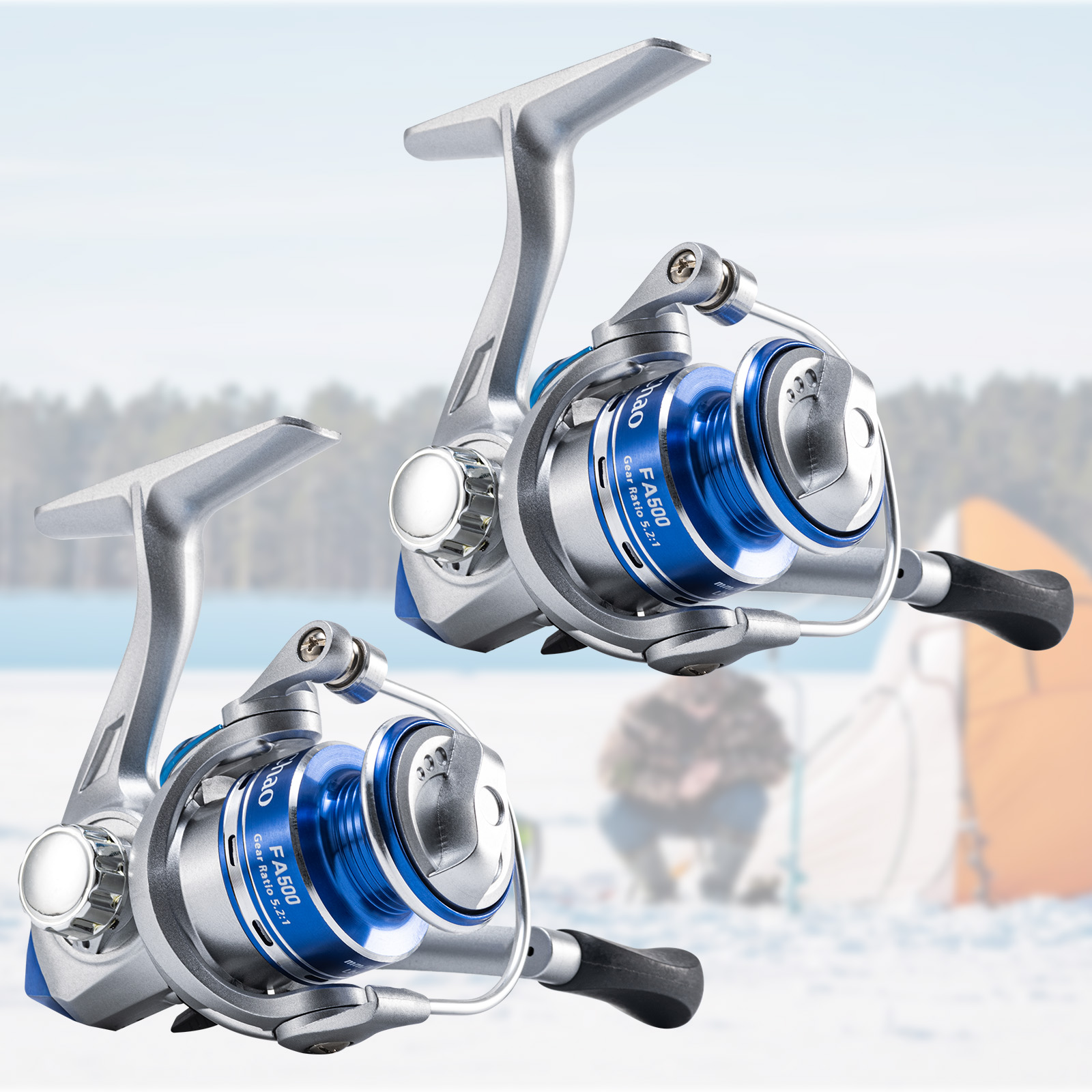 Goture New Ice Fishing Reels W - Trolling Reel ulasan dan harga