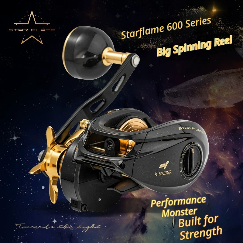ECOODA Star Flame X 600 Baitca - Trolling Reel ulasan dan harga